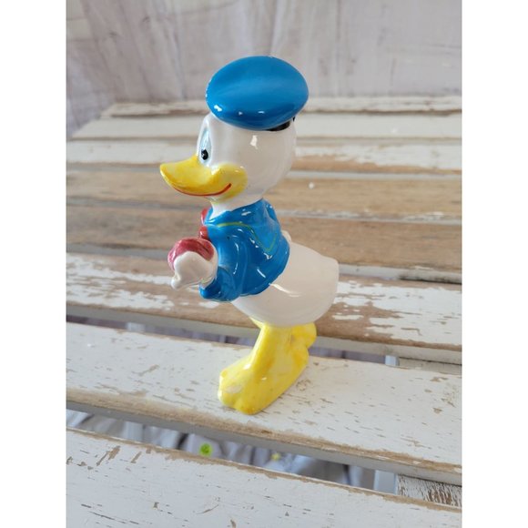 Vintage ceramic Donald duck ball figurine Japan - Picture 2 of 7